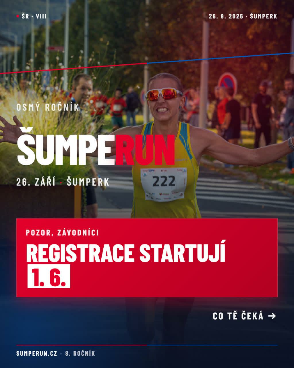 Registrace začínají 1. června 2026